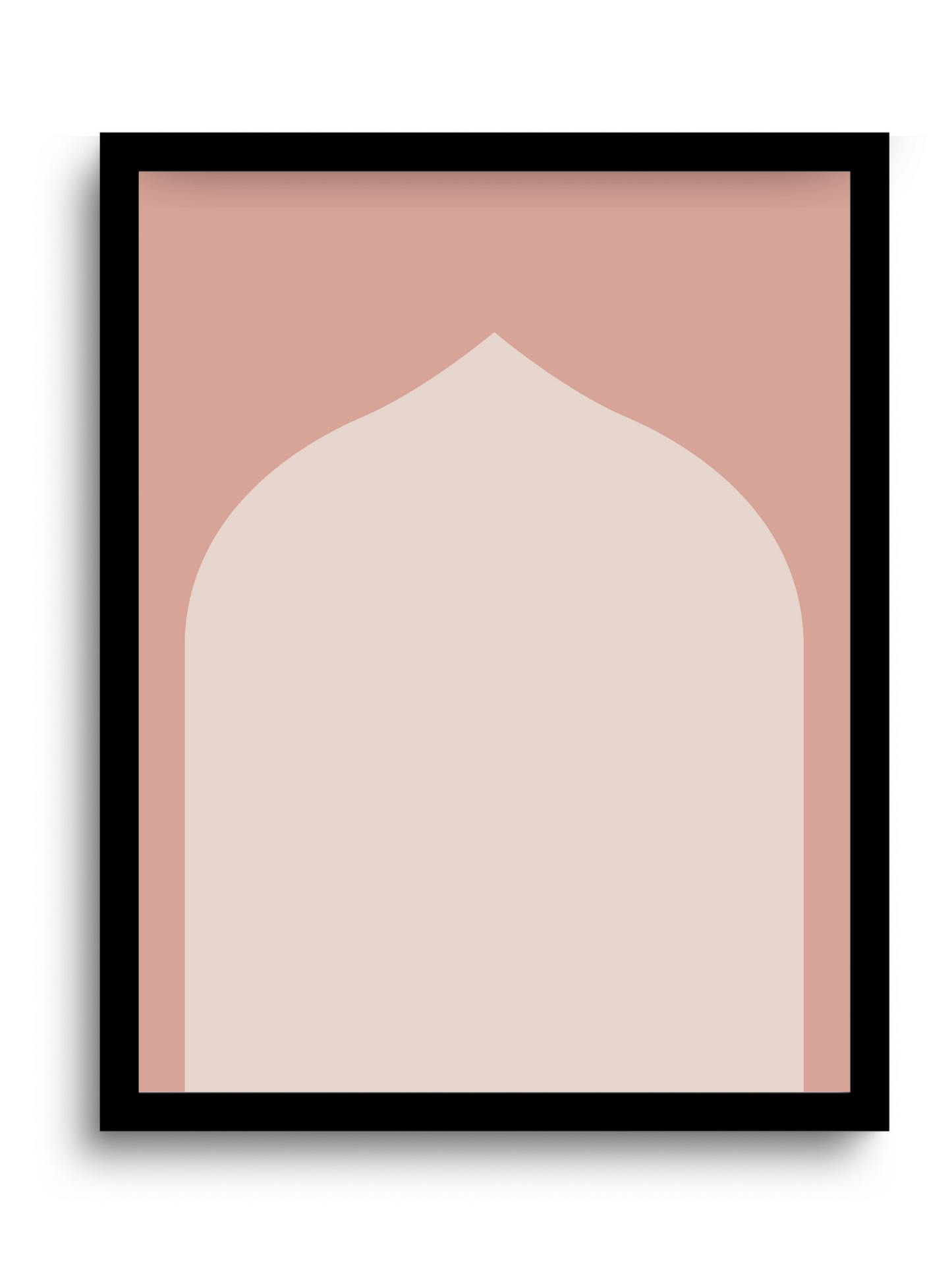 Islamic Arch | Wall art | Pink