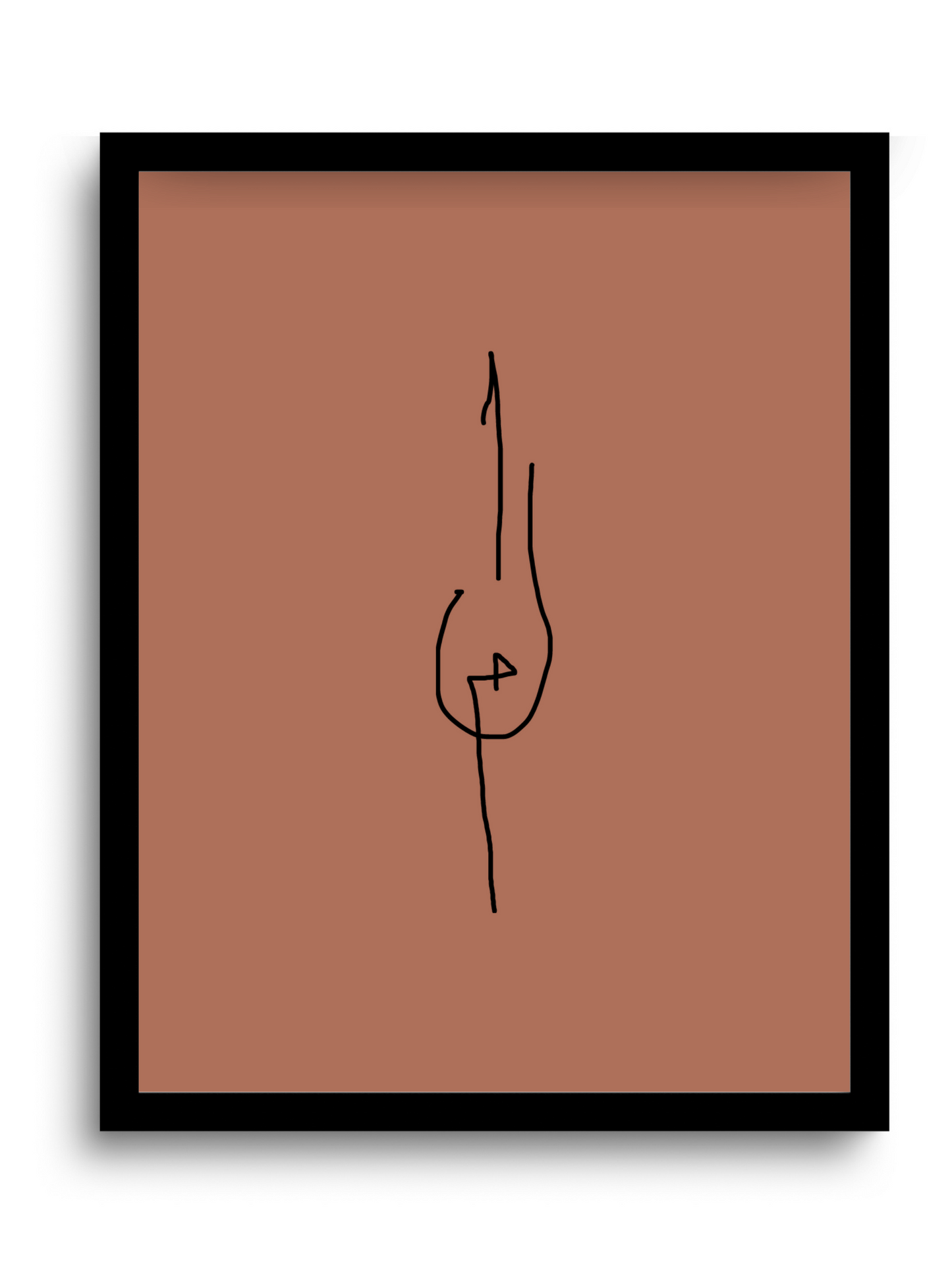 Divine Attributes | Alif laam meem | Arabic Calligraphy | Brown