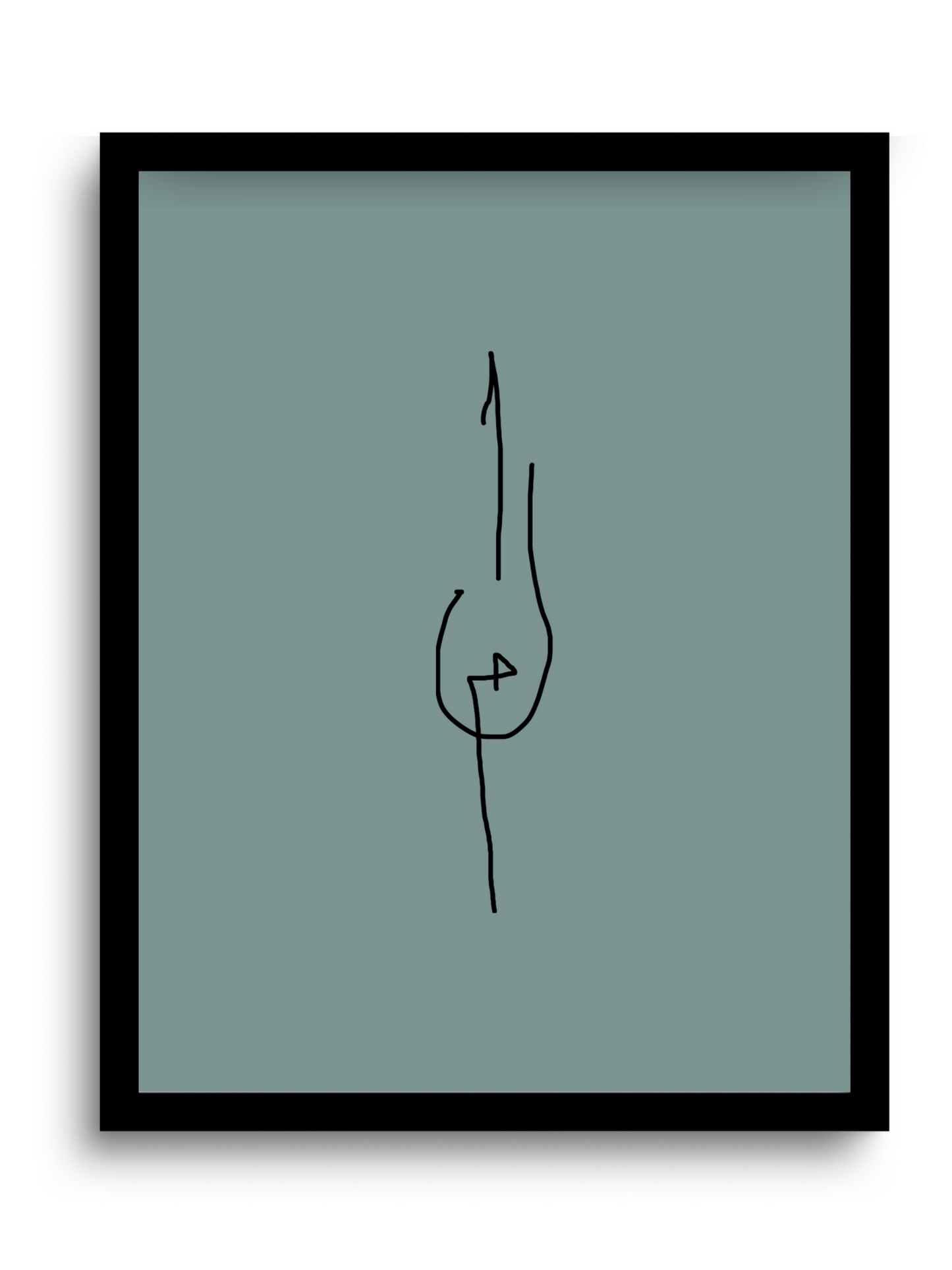 Divine Attributes | Alif laam meem | Arabic Calligraphy | Green