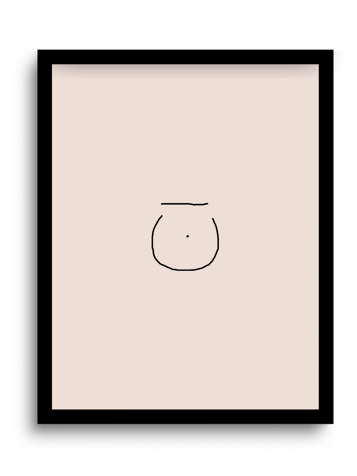 Divine Attributes | Noon | Arabic Calligraphy | Pink