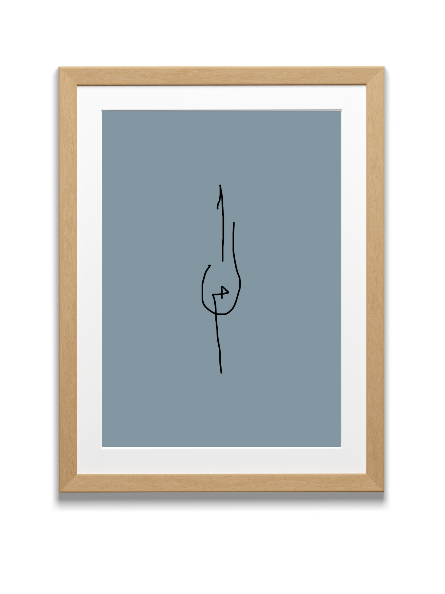 Divine Attributes | Alif laam meem | Arabic Calligraphy | Blue