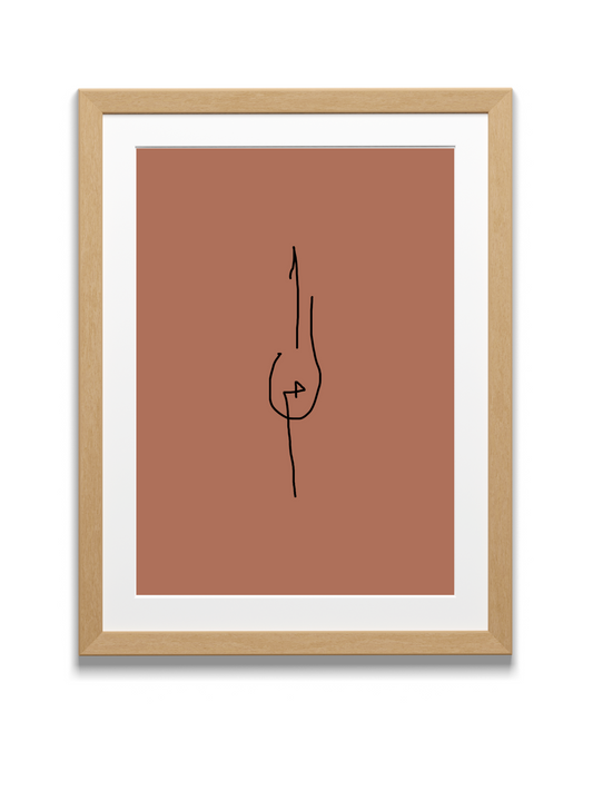 Divine Attributes | Alif laam meem | Arabic Calligraphy | Brown
