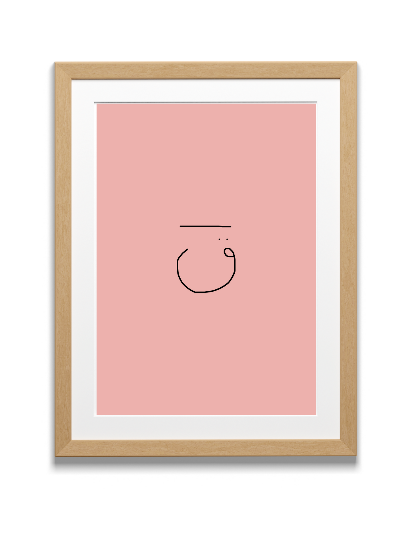 Divine Attributes | Qaf | Arabic Calligraphy | Pink