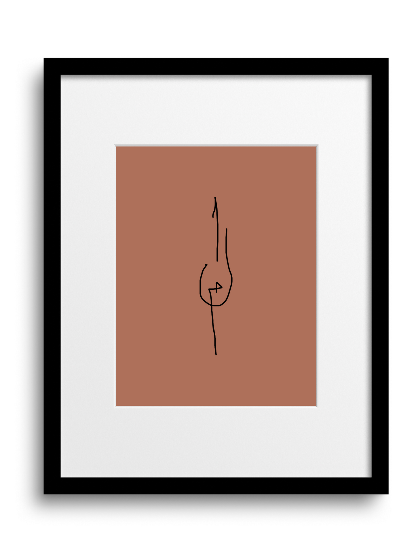 Divine Attributes | Alif laam meem | Arabic Calligraphy | Brown