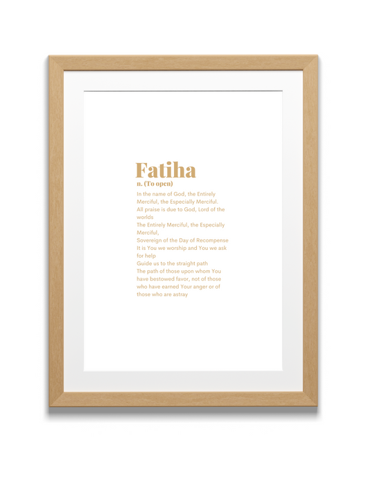 Fatiha | 1:1 Quran | English Translation | White