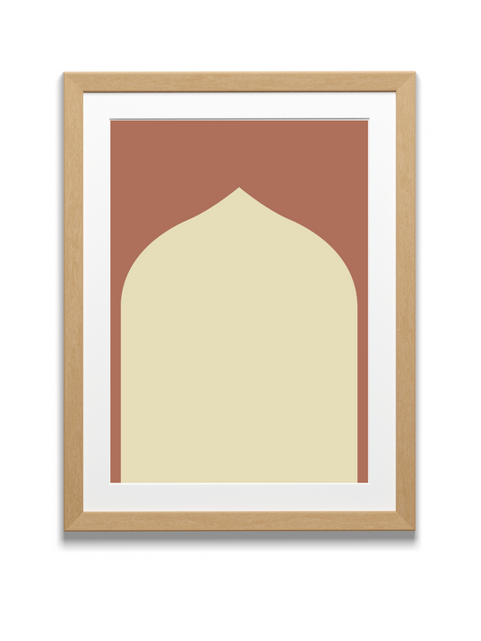 Islamic Arch | Wall art | Beige
