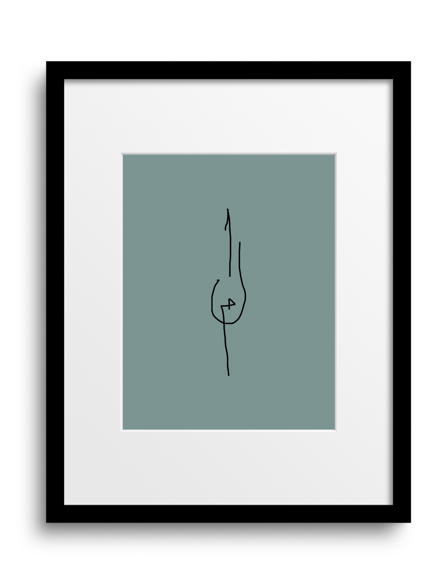 Divine Attributes | Alif laam meem | Arabic Calligraphy | Green