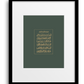 Fatiha | 1:1 Quran | Naskh Arabic Calligraphy Style | Green